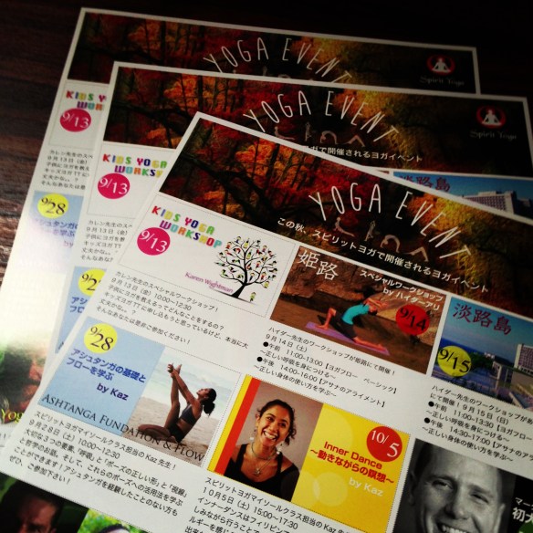 Spirit Yoga Yoga Events for September